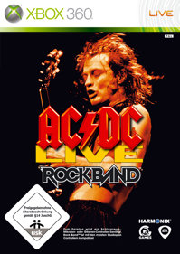 AC/DC Live: Rock Band Track Pack - Box - Front (Germany) - 1200x1693