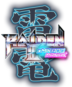 Raiden III x MIKADO MANIAX - Clear Logo (World) - 598x720
