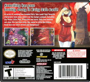 Little Red Riding Hood's Zombie BBQ - Box - Back - Reconstructed (North America) - 774x708