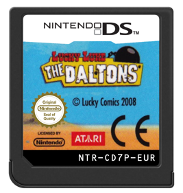 Lucky Luke: The Daltons - Cart - Front (Europe) - 571x600