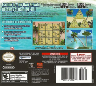 Tropix! Your Island Getaway - Box - Back (North America) - 2404x2160