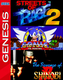 Sega Action Collection Vol. 2 - Fanart - Box - Front (World) - 798x1016