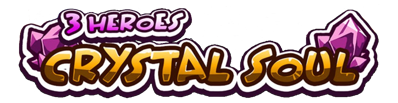 3 Heroes: Crystal Soul - Clear Logo (United States) - 1147x297