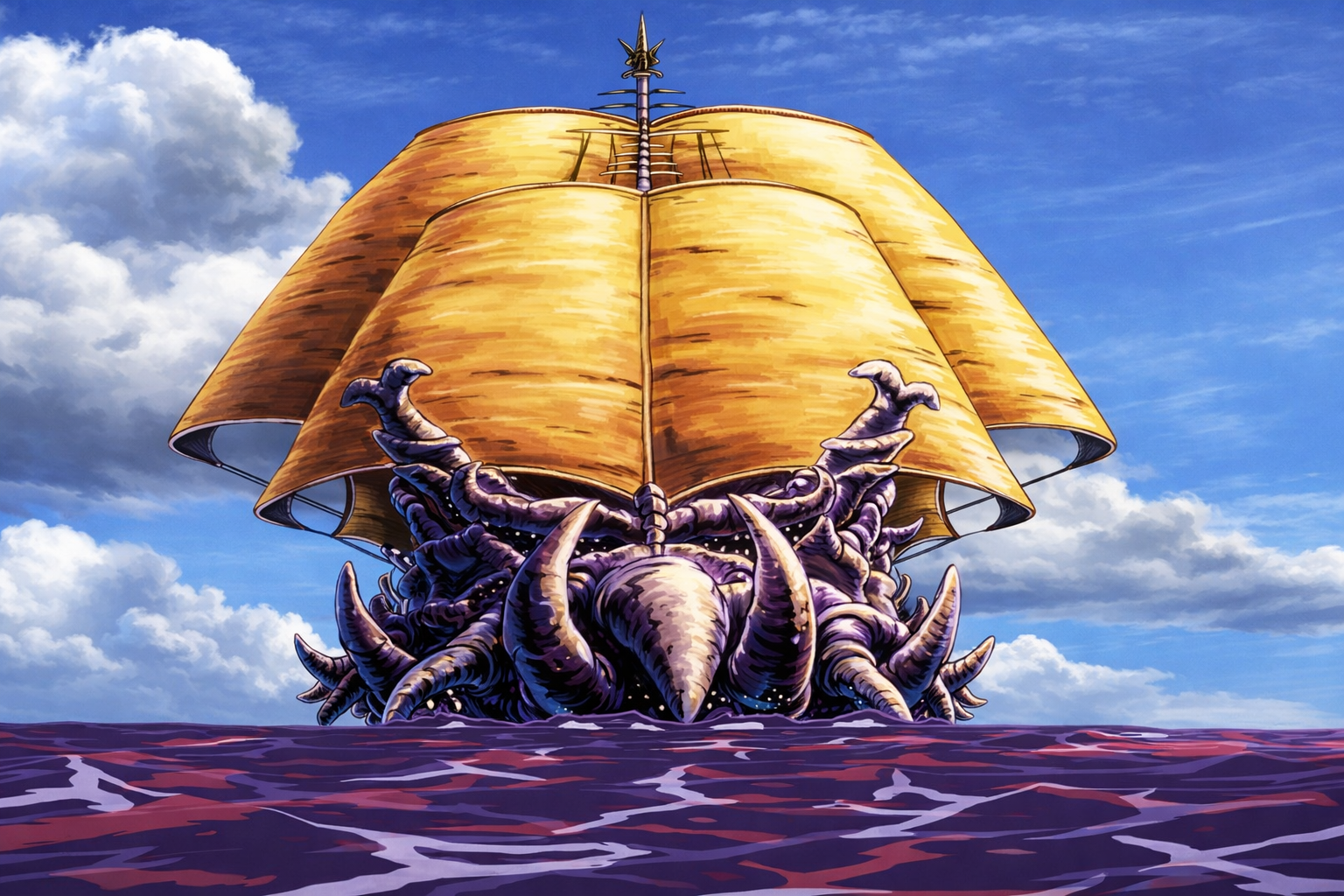 Illustration of The Pirates of Dark Water