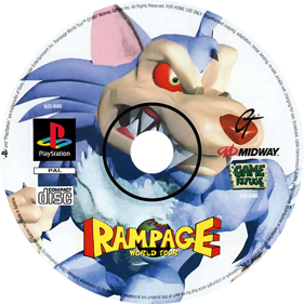 Rampage World Tour - Disc (Europe) - 700x700