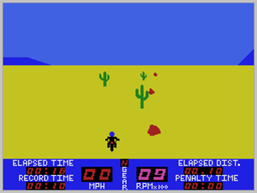 Motocross Racer - Screenshot - Gameplay (North America) - 256x192