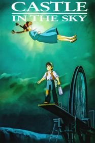 Castle in the Sky - Fanart - Box - Front (World) - 682x1024