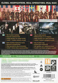 Medal of Honor: Warfighter - Box - Back (Europe) - 6068x8607