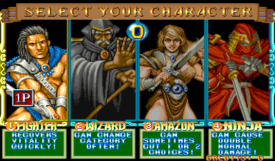 Quiz & Dragons: Capcom Quiz Game - Screenshot - Game Select (North America) - 384x224
