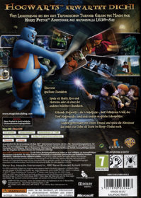 LEGO Harry Potter: Years 1-4 - Box - Back (Germany) - 908x1277