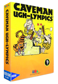 Caveman Ugh-lympics - Box - 3D (World) - 700x1013
