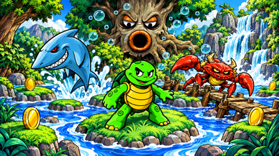 Mr. Turtle - Fanart - Background (World) - 1920x1080