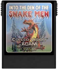 Into The Den Of The Snake Men - Cart - Front (North America) - 1130x1330