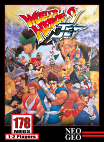World Heroes 2 Jet - Fanart - Box - Front (World) - 788x1080