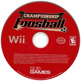 Championship Foosball - Disc (United States) - 600x600