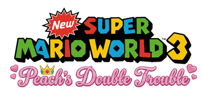 New Super Mario World 3: Peach's Double Trouble - Clear Logo (World) - 1527x750