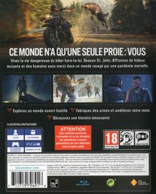 Days Gone - Box - Back (France) - 647x800