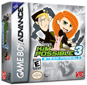 Disney's Kim Possible 3: Team Possible - Box - 3D (North America) - 1016x998