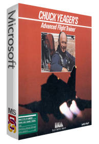 Chuck Yeager's Advanced Flight Trainer - Box - 3D (World) - 387x560