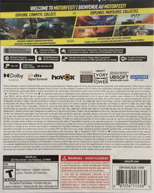 The Crew: Motorfest - Box - Back (North America) - 971x1218
