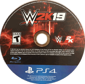 WWE 2K19 - Disc (North America) - 1105x1090
