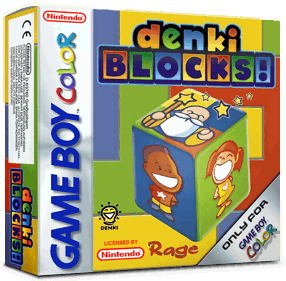 Denki Blocks! - Box - 3D (Europe) - 1016x998