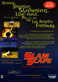Slamscape - Advertisement Flyer - Front (North America) - 1186x1650