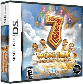 7 Wonders: Treasures of Seven - Box - 3D (North America) - 867x878