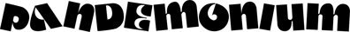 Pandemonium - Clear Logo (North America) - 2400x224