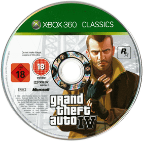 Grand Theft Auto IV - Disc (Germany) - 2877x2866