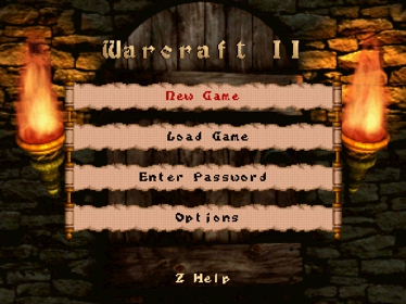 Warcraft II: The Dark Saga - Screenshot - Game Select (World) - 640x480