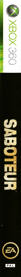 The Saboteur - Box - Spine (Europe) - 324x4274