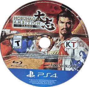 Nobunaga's Ambition: Taishi - Disc (North America) - 602x590