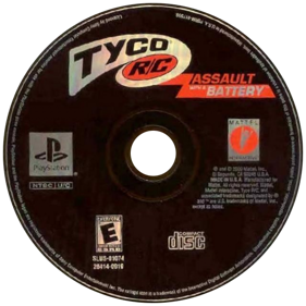 Tyco R/C: Assault with a Battery - Disc (North America) - 600x600