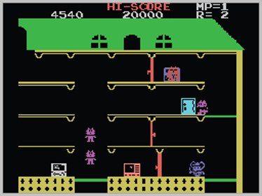 Mappy (Opcode Games) - Screenshot - Gameplay (World) - 256x192