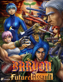Baryon: Future Assault - Fanart - Box - Front (World) - 1824x2400