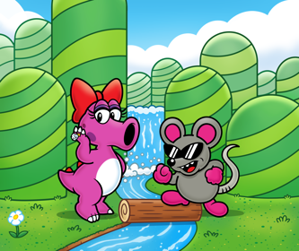 BS Super Mario USA: Power Challenge - Fanart - Background (World) - 3565x3000