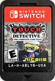 Touch Detective 3 + The Complete Case Files - Cart - Front (North America) - 750x1092