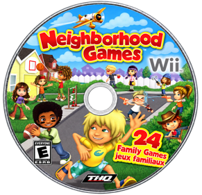 Neighborhood Games - Fanart - Disc (World) - 1277x1232