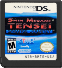 Shin Megami Tensei: Strange Journey - Cart - Front (North America) - 517x564