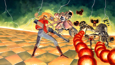 Sega Ages: Space Harrier - Fanart - Background (Japan) - 1920x1080