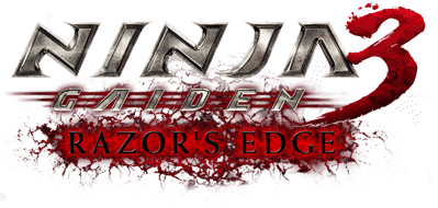 Ninja Gaiden 3: Razor's Edge - Clear Logo (World) - 3300x1573