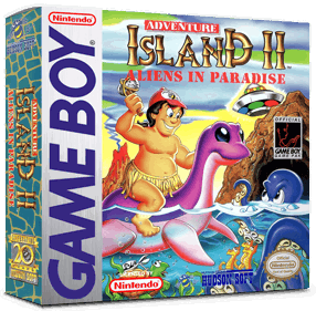 Adventure Island II: Aliens in Paradise - Box - 3D (North America) - 1016x998