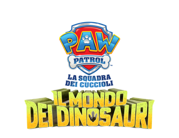 PAW Patrol: Dino World - Clear Logo (Italy) - 7000x5400