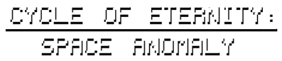 Cycle of Eternity: Space Anomaly - Clear Logo (United States) - 600x130