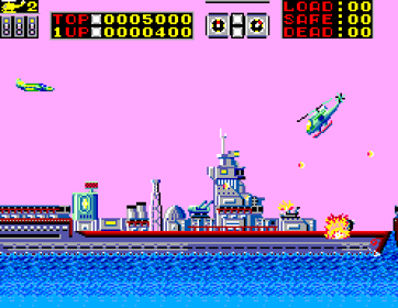 Choplifter - Screenshot - Gameplay (World) - 496x384