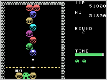 Bust-A-Bobble 1 - Screenshot - Gameplay (World) - 256x192