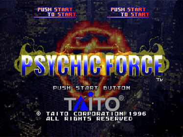 Psychic Force - Screenshot - Game Title (World) - 640x480