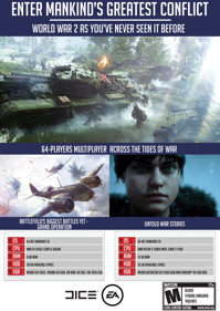 Battlefield V - Box - Back (North America) - 1063x1500