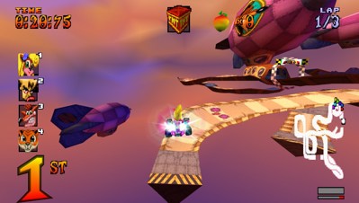 Crash Team Racing: High Octane - Screenshot - Gameplay (World) - 960x544